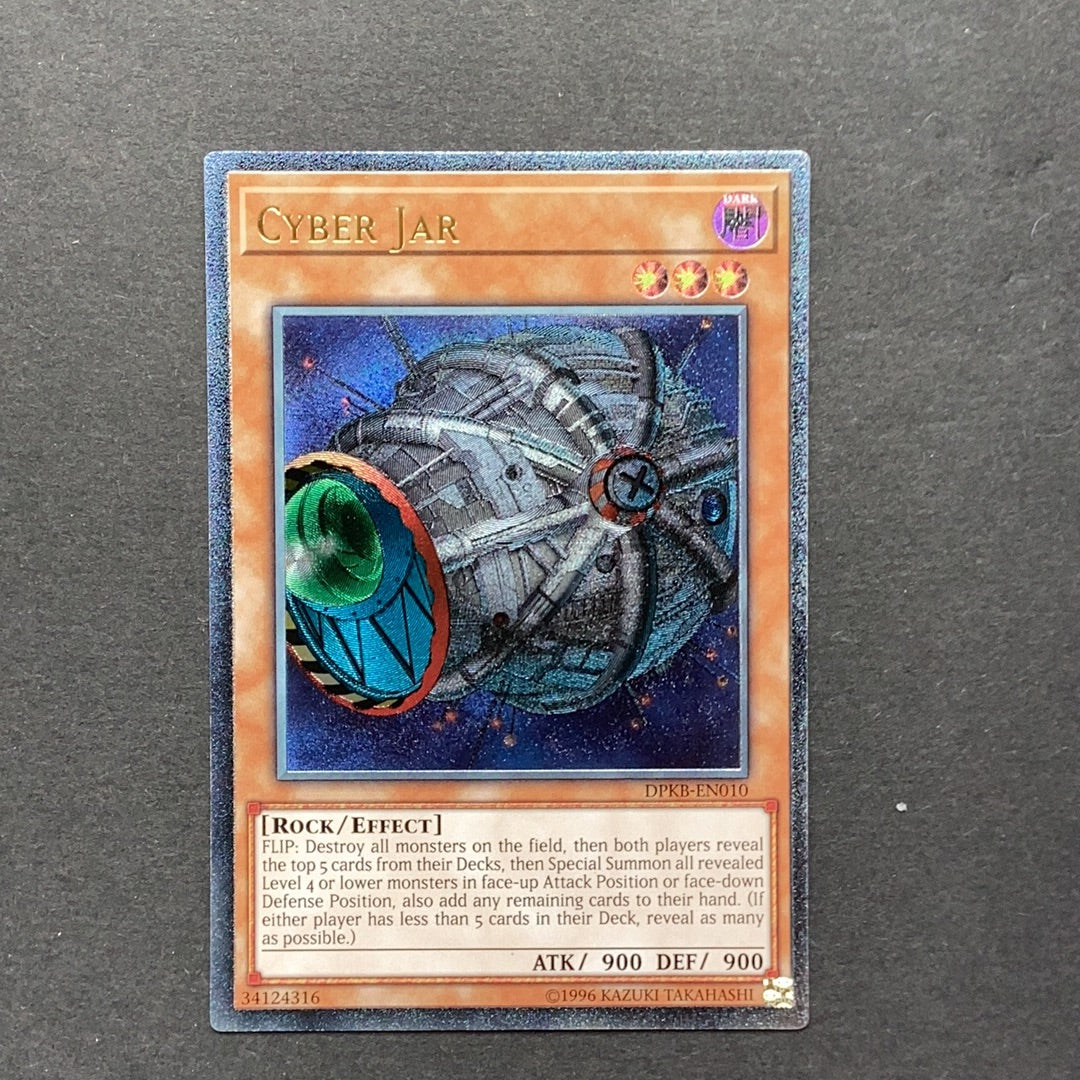 Yu-Gi-Oh Duelist Pack Kaiba - Cyber Jar - DPKB-EN010 - As New Ultimate