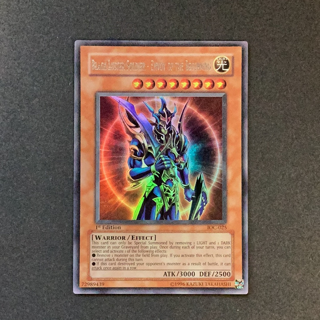 Yu-Gi-Oh Invasion of Chaos - Black Luster Soldier - Envoy of the Begin