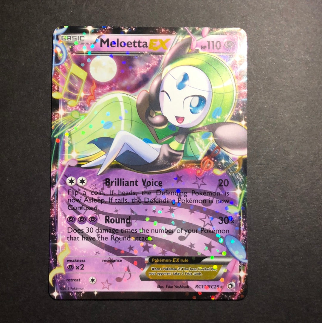 Mavin  Pokemon card Meloetta EX 025/020 1st SC Shiny Collection
