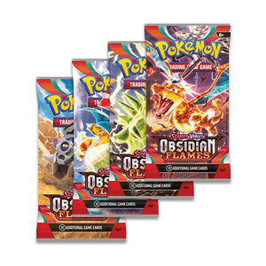 Pokemon - Scarlet and Violet 3 Obsidian Flames - 1 x Booster Pack (10 cards per pack)