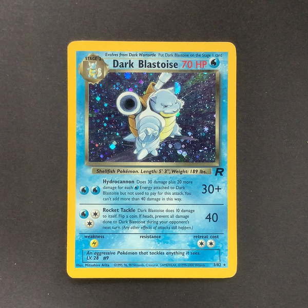 Team Rocket Dark Blastoise Holo 1st Edition #3/82 retailer BGS Authentic Altered Rare