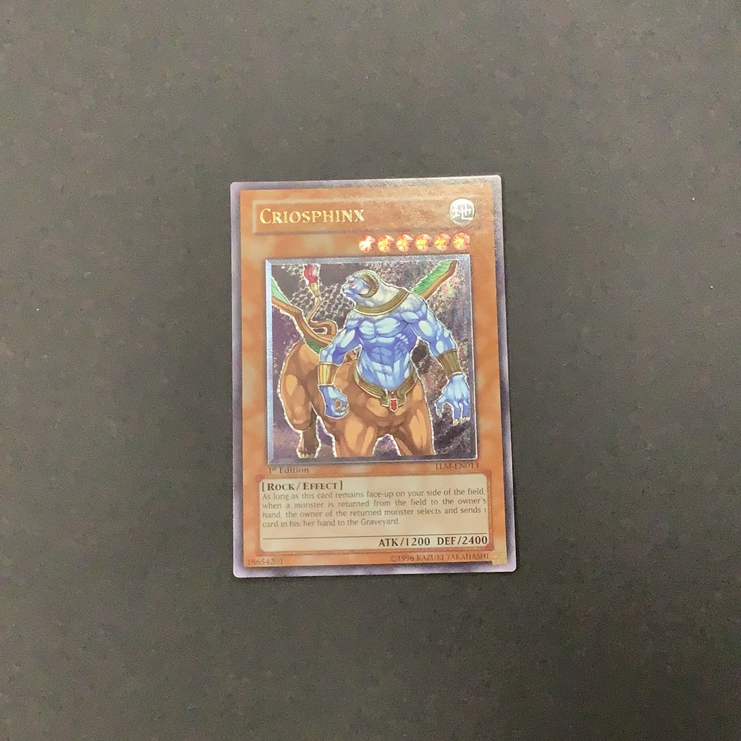 Yugioh (2005) - Criosphinx (TLM-EN013) - ULTIMATE RARE - SGC (9) offers - MINT!!!!