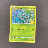 Pokemon Sword & Shield McDonald's Collection 2021 25th Anniversary - Bulbasaur - 1/25 - As New Rare Holo Promo Card