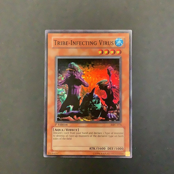 Yu-Gi-Oh Magician's Force - Tribe-Infecting Virus - MFC-076*U - Used S –  Card Empire