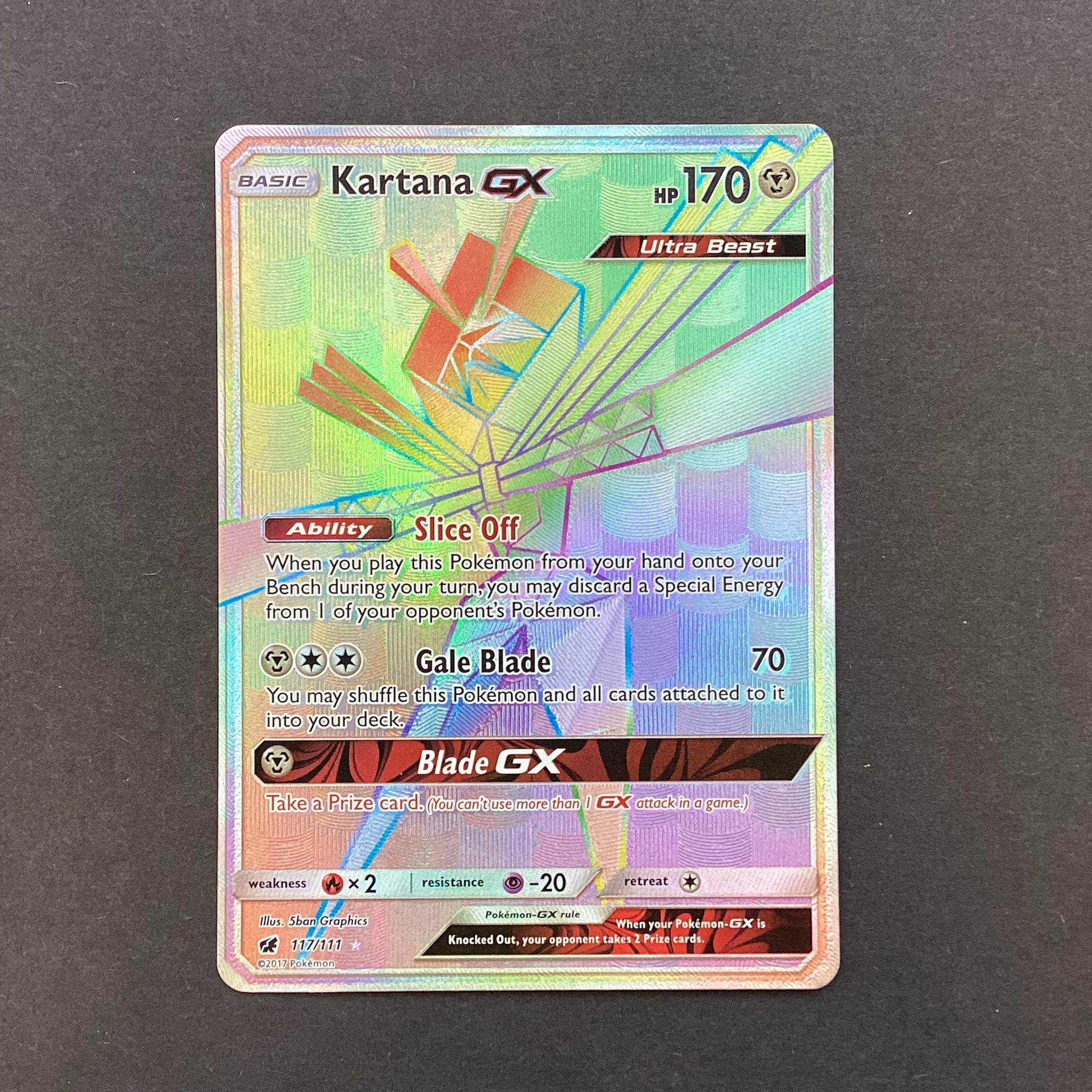 Pokémon - Kartana GX - 106111 - Full Art Ultra Rare